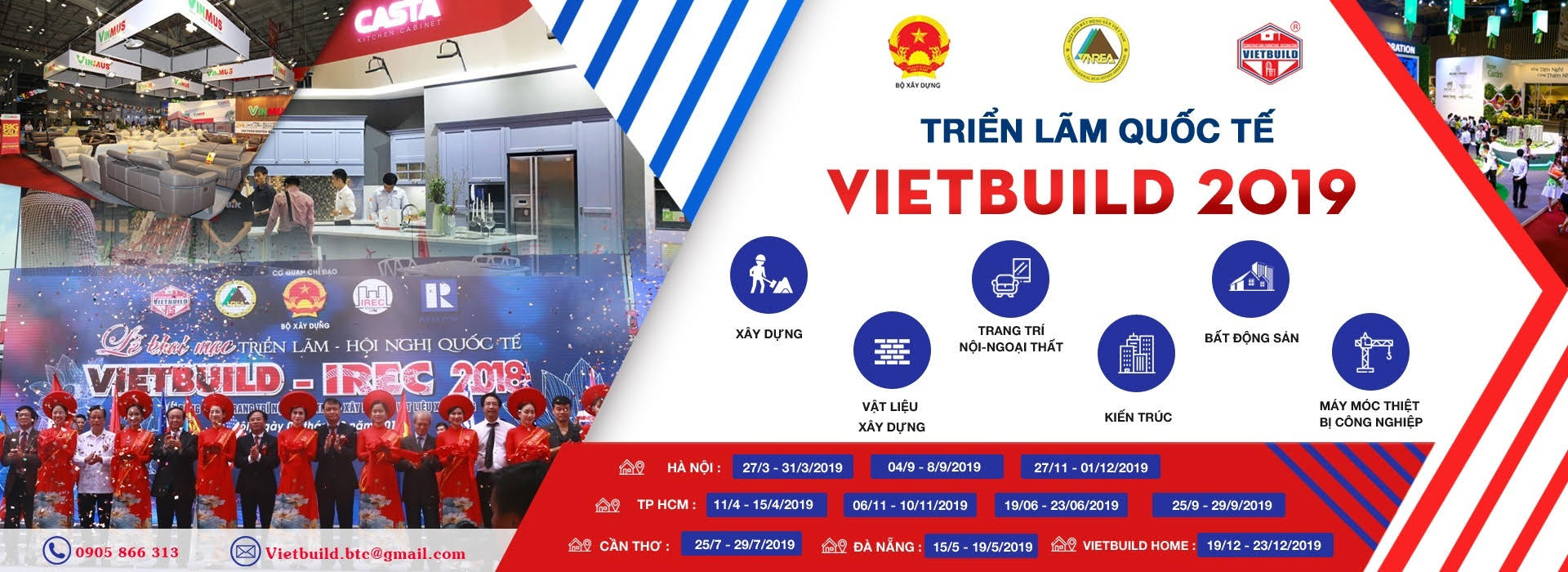 Thông tin về triển lãm Vietbuild 2019