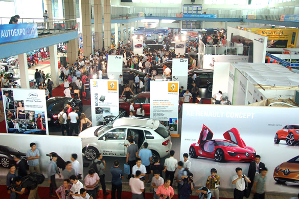 Thiết kế thi công gian hàng triển lãm Vietnam AutoExpo 2019 - Triển lãm giao thông vận tải và phương tiện hỗ trợ