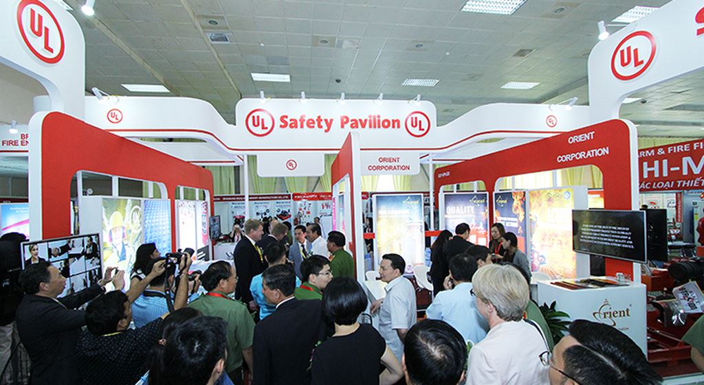 Thiết kế thi công gian hàng triển lãm Secutech 2019