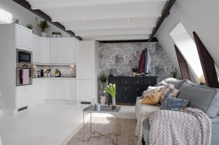 Sốc vì căn hộ 36m² sắp xếp "thần kỳ" 3 Sốc vì căn hộ 36m² sắp xếp "thần kỳ" 3