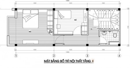 Hoàn thiện nội thất cho nhà 5 tầng với 300 triệu đồng 12