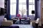 Mê mẩn... sắc tím trong không gian nội thất